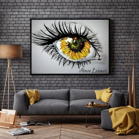 Sunflower Eye Drawing, Sunflower Eye Tattoo, Eye And Flower Drawing, Sunflower Eyes, Sunflower Sketches, Flower Petal Art, Fashion Coloring Book, Sunflower Drawing, Bee Drawing