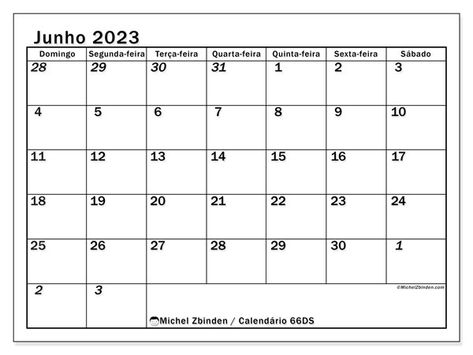 Calendário de junho de 2023 para imprimir “Brasil (DS)” - Michel Zbinden BR September Kalender, Printable Calendar 2020, September Calendar, Calendar June, Calendar May, Calendar March, Free Calendar, Holiday Calendar, Calendar 2020