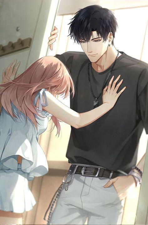 Photo Manga, Anime Love Story, Romantic Anime Couples, Cool Anime Guys, Cute Couple Art, Anime Love Couple, Dessin Adorable, Couple Drawings, Anime Couples Manga