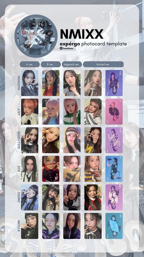 Photocard Template, Photo Card Template, Blackpink Rose, Enjoy Life, Card Template, Photo Cards, Lily, Feel Free, Feelings