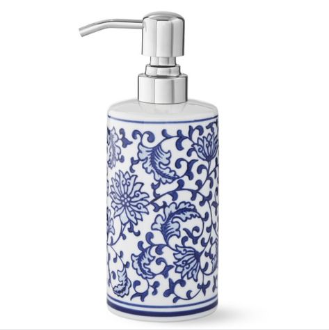 The Best Soap Dispensers for Your Dishes and Your Hands | Epicurious Blue And White Kitchen, Spring Kitchen Decor, Ceramic Toothbrush Holder, Bathroom Accessories Luxury, Ceramic Soap Dispenser, Faux Hydrangea, Blue And White Chinoiserie, Ceramic Soap Dish, Christmas Kitchen Decor