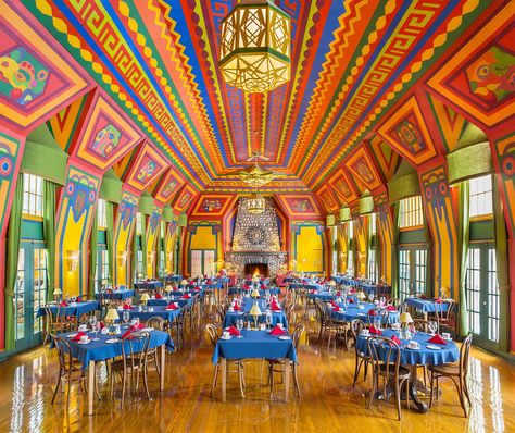 Colorful Dining Room, Lodge Restaurant, Grand Marais Minnesota, Lakeside Lodge, Quiet Elegance, Minnesota Travel, Grand Marais, Northern Minnesota, Relaxing Weekend