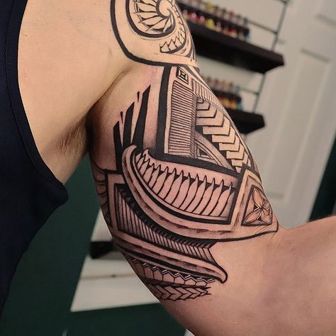 🔥Half Sleeve Tribal Tattoo Completed! More than 20 hours of work for this powerful Polynesian-inspired tribal piece for my client from South Africa, featuring the iconic African elephant to represent his roots. Blending cultural elements with personal meaning, this design tells a story of strength and heritage. Honored to bring this vision to life! 🖤 @michaelink.vn @rotteninkstudio BOOKING OPEN FOR Oct, DM FOR INQUIRY 📩 #AfricanElephant #PolynesianTattoo #TribalArt #CulturalInk #TorontoTat... African Sleeve Tattoo, African Elephant, Sleeve Tattoo, Half Sleeve, Polynesian Tattoo, Blending, Tatting, South Africa, Meant To Be