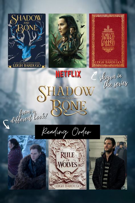 Netflix Fantasy Series, Shadow And Bone Series, The Grishaverse, Bones Series, Shadow And Bone, Leigh Bardugo, Six Of Crows, Fantasy Series, The Shadow