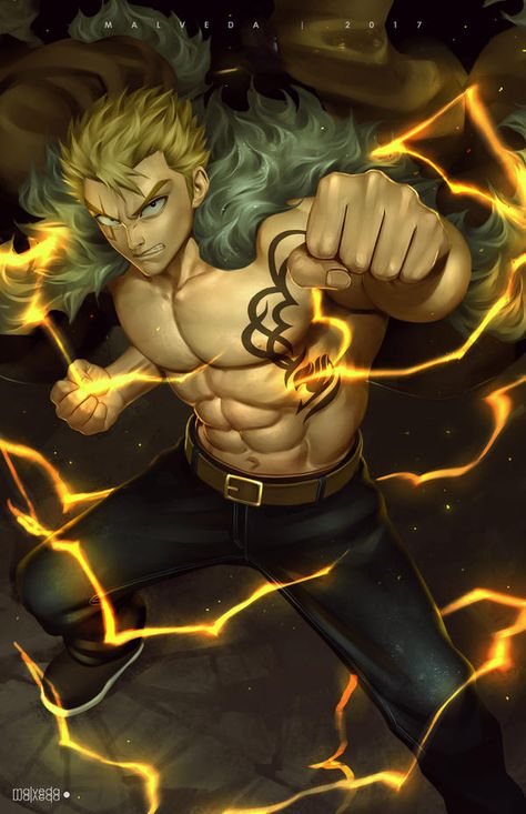 Laxus Dreyar by alex-malveda on DeviantArt Laxus Fairy Tail, Fairy Tail Laxus, Fairy Tail Dragon Slayer, Lightning Dragon, Laxus Dreyar, Fairy Tail Comics, Natsu Fairy Tail, Fairy Tail Pictures, Fairy Tail Lucy