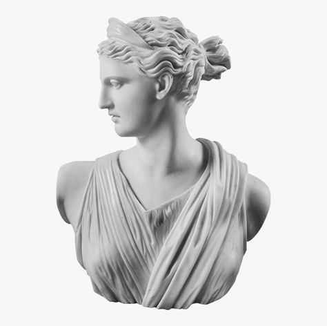 Greek Goddess Statue, Diana Statue, Greek Mythology Statue, Statue Head, Artemis Goddess, Statue Tattoo, Roman Statue, Goddess Sculpture, Greek Statues