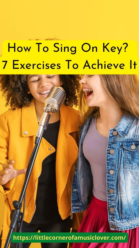 How To Sing On Key - 7 Exercises To Achieve It How To Practice Singing, How To Sing, Singing Tips, Reading Music, Music Sing, Music Sheet, Don T Know, To Read, Sheet Music