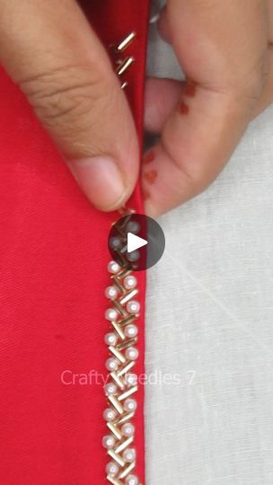 118K views · 776 reactions | 🔥Latest Super Elegant gorgeous Border Lace Tutorial🔥 #popular #useful #learning #satisfying #diy #everyone #relax #content #cute #tutorial #embroidery #border #reelsviral #reels2024viral #fbreels #viralreelsfb #fypシ゚viral #fyp #support #facebookreels #foryou #shorts #viral #reels #trending #foryoupage #viralreels #reelsfb #reelsvideo | Crafty Needles 7 Bead Edging Ideas, Cute Tutorial, Lace Tutorial, Tutorial Embroidery, Bubu Gown, Beaded Dresses, Embroidery Border, Border Lace, Bead Embroidery Tutorial