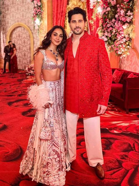 IN DETAILS: Everything you want to know about the Ambani- Merchant two pre- wedding ceremonies – THE FASHION INTERN Kiara Advani And Sidharth Malhotra, Blake Lively Met Gala, Anant Ambani And Radhika Merchant, Radhika Merchant, Anant Ambani, Siddharth Malhotra, Power Couples, Cruise Party, Red Kurta