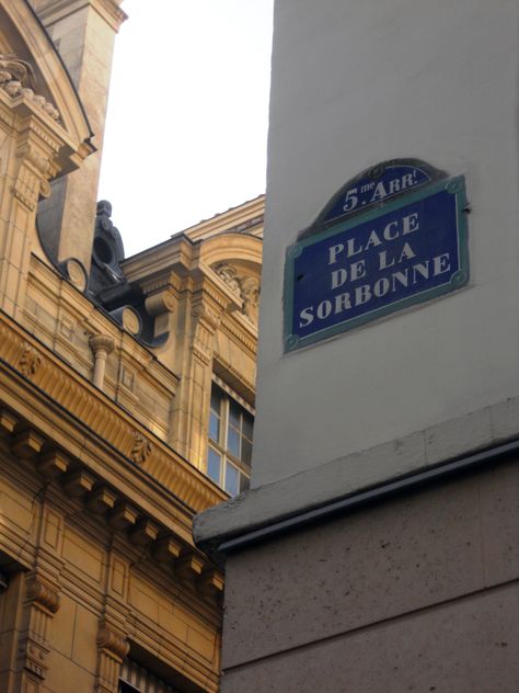 Latin Quarter, Place de la Sorbonne, Paris V Latin Quarter, Dream College, Paris Aesthetic, Living In Paris, Future Life, Paris Travel, The Building, Favorite City, City Lights