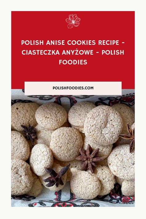 Polish anise cookies, known as anyżki, are a traditional treat with a delicate anise flavor and a light, crisp texture. These cookies hold a special place in Polish culture, often enjoyed during holidays and celebrations. Their unique taste makes them a delightful treat for people of all ages. How To Make Polish Anise Cookies? Here’s […] Anise Extract Recipes, Star Anise Cookies, Pryaniki Cookies, Polish Cookies Recipes, Anise Sugar Cookies, Polish Christmas Cookies, Anise Cookie Recipe, 2024 Cookies, Polish Cookies