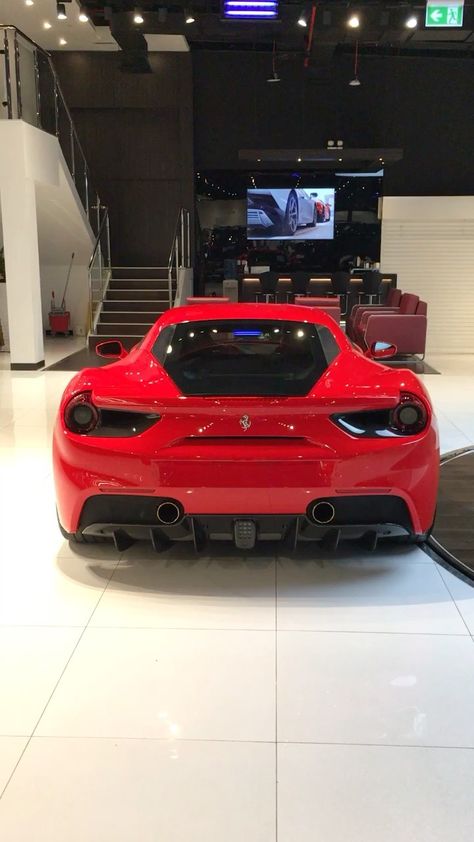 Ferrari Garage, Car Dump, Ferrari 488 Gtb, Cars Aesthetic, Car Style, Ferrari 488, Car Collection, Supercars, Ducati