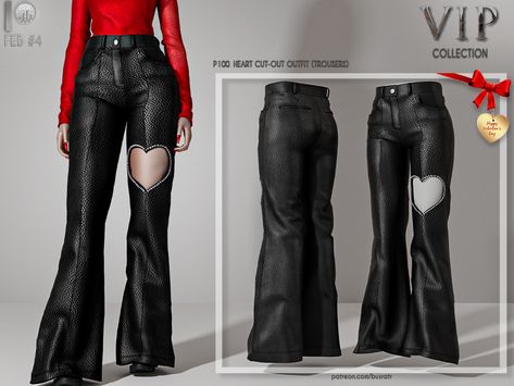 Sims 4 Cc Longsleeve, The Sims 4 Led Lights Cc, Sims 4 Female Outfits, Outfit Trousers, Oc Things, Ts4 Mods, Clothes Cc, Sims Clothes, The Sims 4 Pc