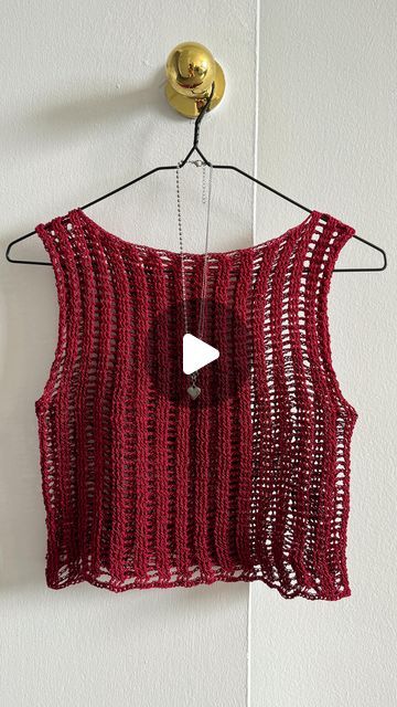 Crochetreat | Vera on Instagram: "Pattern: Hyphen Top 🫥 @crochetreat  Yarn: Aunt Lydia’s Classic 10 in Burgundy  Hook: 3mm" Instagram Pattern, Crochet Inspo, Crochet Flowers, Crochet Top, Crochet Patterns, Yarn, Crochet, Flowers, Pattern