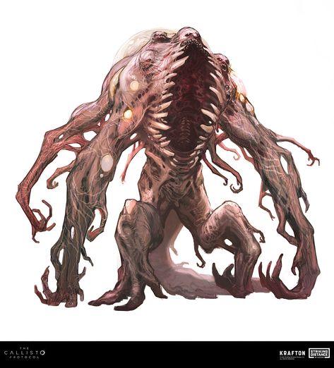 ArtStation - Leon Boss Sketches : The Callisto Protocol Resident Evil Monsters, The Callisto Protocol, Callisto Protocol, Lovecraft Monsters, Arte Zombie, Concept Model, Dark Creatures, Dark Fantasy Artwork, Jesse Lee