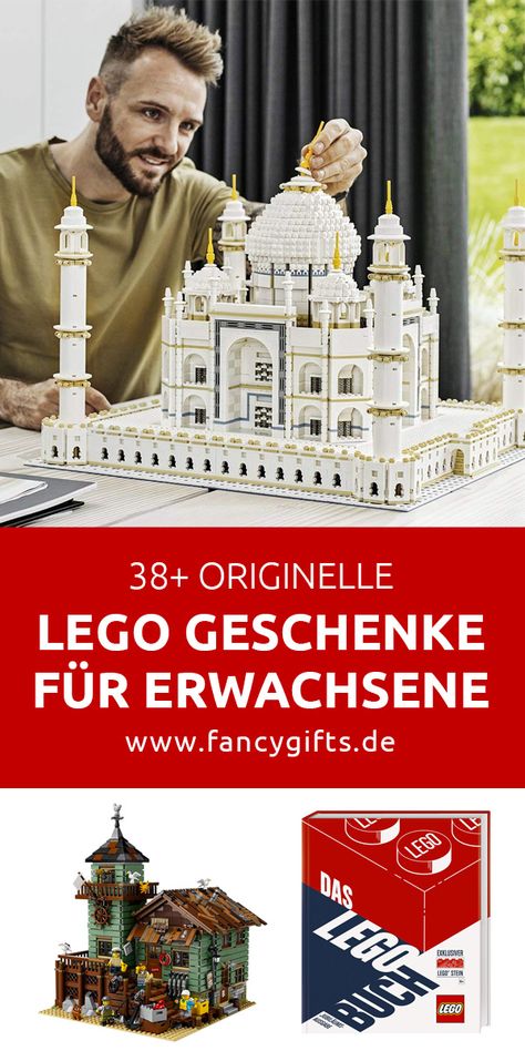 Die besten Lego Geschenke für Erwachsene haben wir in dieser Liste zusammengetragen: Lego Sets f�ür Erwachsene sind genauso dabei wie praktisches Lego Zubehör und inspirierende Lego Bücher. Lego Simpsons, Lego Technic Sets, Lego Mario, Lego Creator, Fancy Gifts, Lego Technic, Lego Sets, Lego, Fan