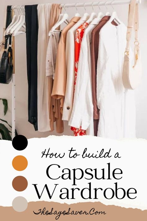 What is a Capsule Wardrobe and How to Build One - The Sage Saver Green Capsule Wardrobe, Minimal Capsule Wardrobe, Minimalist Mom, Simplified Living, Simple Living Lifestyle, Fancy Shirt, Night Tops, Minimalist Baby, Minimalist Capsule Wardrobe