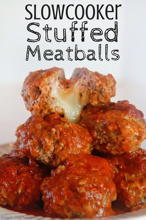 My Slowcooker Cheesy Stuffed Meatballs recipe is a perfect a perfect meal for dinner. Just do the prep in the morning and then throw them in the crockpot.  Your family will be impressed and left wondering how you got that yummy, gooey cheese in there! ad Meal For Dinner, Stuffed Meatballs, You Got That, Meatballs Recipe, Gooey Cheese, Crock Pot Slow Cooker, Crock Pot Cooking, Slow Cooking, Keno