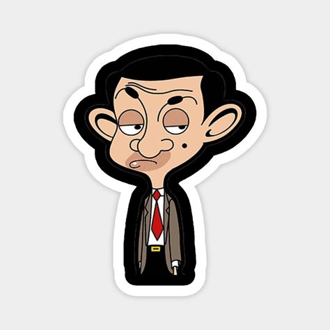 Bean Cartoon, Mr Bean Cartoon, Mr Bean, Water Bottles, Magnets, Tv, Design