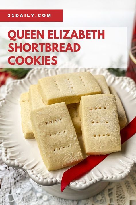 Buckingham Palace Shortbread Cookies are a recipe from Royal pastry chef John Higgins that’s perfect for the Christmas cookies tray or for afternoon tea. Tea Biscuit Cookies, Eat Some More Biscuit Recipe, British Shortbread Cookies, Royal Recipes British, Buckingham Palace Recipes, Best Cookies Ever Recipe, English Shortbread Cookies, English Tea Cookies, British Cookie Recipes