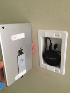 I thought I'd share my fun weekend project in hopes of inspiring someone else to duplicate or improve on it. I was inspired by @huydnguyen's project here. The goal was a clean, simple wall mount for an iPad Mini that could also keep it charged and be easily removable to play around with (and also not cost a fortune moneybag). Here's the result: [image] Here's the list of parts (along with links and prices): Recessed electrical box - $10.99 Qi Wireless Charger - $11.99 Qi Wireless ... Ipad Wall Mount, Ipad Picture, Ipad Mount, Mini Wall, Affordable Decor, Home Tech, Weekend Projects, Home Technology, Home Safety