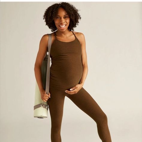 Nwt Beyond The Bump Maternity Yoga Tank Space Dye Mocha Brown Keep Your Cool Medium M Maternity Yoga, Toddler Leggings, Pregnancy Yoga, Pregnancy Wardrobe, Bra Dress, The Bump, Yoga Tank, Maternity Shops, Beyond Yoga