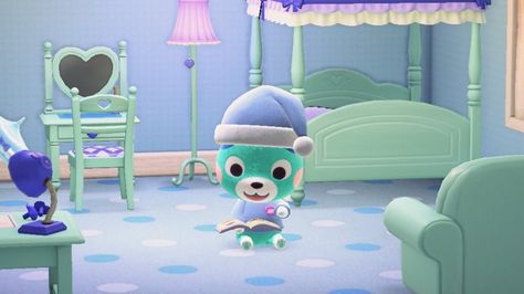 Apple Watch Pictures, Acnh Screenshots, Ac Pocket Camp, Watch Pictures, Animal Crossing Villagers, Blue Bear, Pocket Camp, Animal Crossing New Horizon, Drawing Inspo