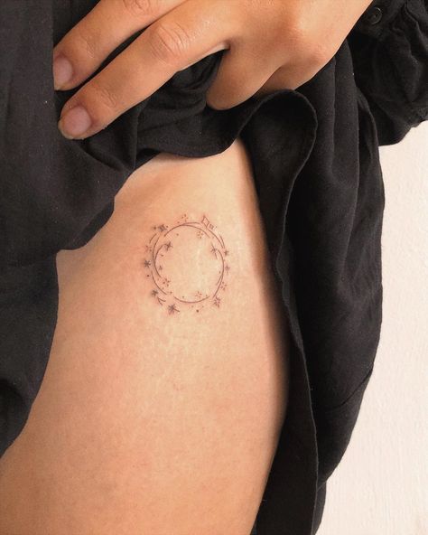 KATIE | HAND POKE TATTOOS on Instagram: “Celestial star tattoo we done some time ago✨ Really enjoyed creating this design with different types of stars 💫⭐️🌟” Star Cluster Tattoo, Different Types Of Stars, Types Of Stars, Celestial Tattoos, Celestial Tattoo, Petite Tattoos, Star Tattoo, Hand Poked Tattoo, Star Cluster