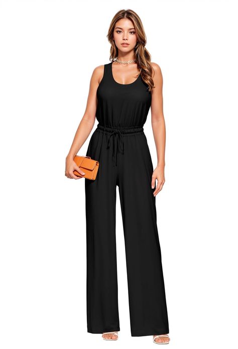 PRICES MAY VARY. TRENDY AND FASHIONABLE: This women casual sleeveless playsuit is designed with a high waist pants and loose wide leg jumpsuit style, which is currently on-trend and highly sought-after by fashion-forward women. VERSATILE AND EASY TO STYLE: This jumpsuit can be effortlessly dressed up or down, making it suitable for various occasions. Pair it with heels and statement jewelry for a night out, or dress it down with sandals and a denim jacket for a casual day look. FIGURE-FLATTERING Romper Outfit Casual, Pant Romper Outfit, Rosary Mysteries, Sleeveless Playsuit, Pants Romper, Jumpsuit Style, Smart Casual Women, High Waist Pants, Romper Outfit