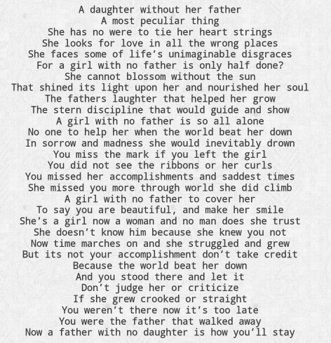 Hmm very interesting.. I survived and thrived without a dad. However there definitely is a certain void that has always been there and will always be. Ill forever wonder what it would have been like to be daddies girl. Lucky for my girls they have their daddies. Fatherless Daughter Quotes, Bad Father Quotes, Fatherless Daughter, Freeze Ray, Deadbeat Dad Quotes, Absent Father Quotes, Absent Father, Deadbeat Dad, Sperm Donor