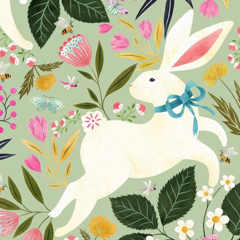 Easter Packaging, Packaging Cookies, Fun Packaging, April Easter, Easter 2024, Easter Illustration, Products Packaging, Bees And Butterflies, Rabbit Illustration