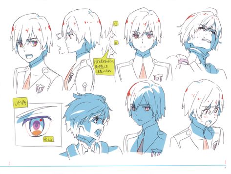 Darling In The Franxx Character Design, Anime Character Sheet, Character Turnaround, 얼굴 드로잉, 얼굴 그리기, Character Design Sketches, Anime Expressions, Character Sketches, Figure Drawing Reference