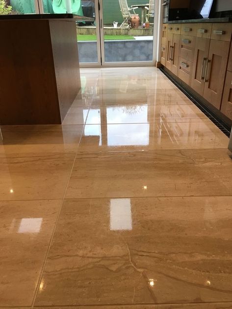 Kitchen Marble Floor, Tiles For Living Room Floor, Home Tiles Design, Cleaning Marble Floors, Room Tiles Design, Living Room Floor Tiles, Granite Floor, Room Floor Tiles, Floor Polishing