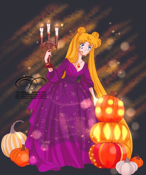 Sailor Moon Halloween, Sailor Halloween, Neo Queen Serenity, Moon Halloween, Princess Serenity, Sailor Moon Wallpaper, Moon Pictures, Usagi Tsukino, Lost Art