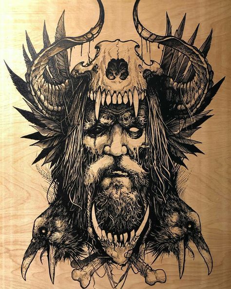 Nordic Warrior Tattoo, Brother And Sister Tattoos, Druid Tattoo, Nordic Tattoos, Nordic Warrior, Traditional Viking Tattoos, Thor Tattoo, Viking Warrior Tattoos, Nordic Culture