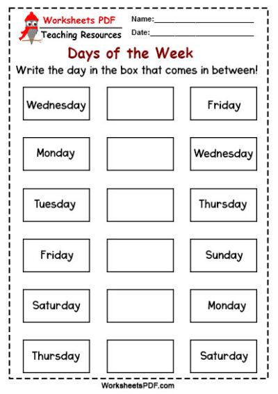 What Day Is in Between? 1 Two Letter Words, Calendar Worksheets, Hello Teacher, Teach English To Kids, Words To Describe Someone, Learning English For Kids, 2nd Grade Worksheets, English Worksheets For Kids, Teach English