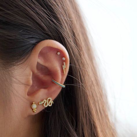 Cartlidge Earrings, Cool Ear Piercings, Earring Hole, Wholesale Earrings, Opal Earrings Stud, Jewellery Earrings, Opal Studs, Bar Earrings, Everyday Earrings