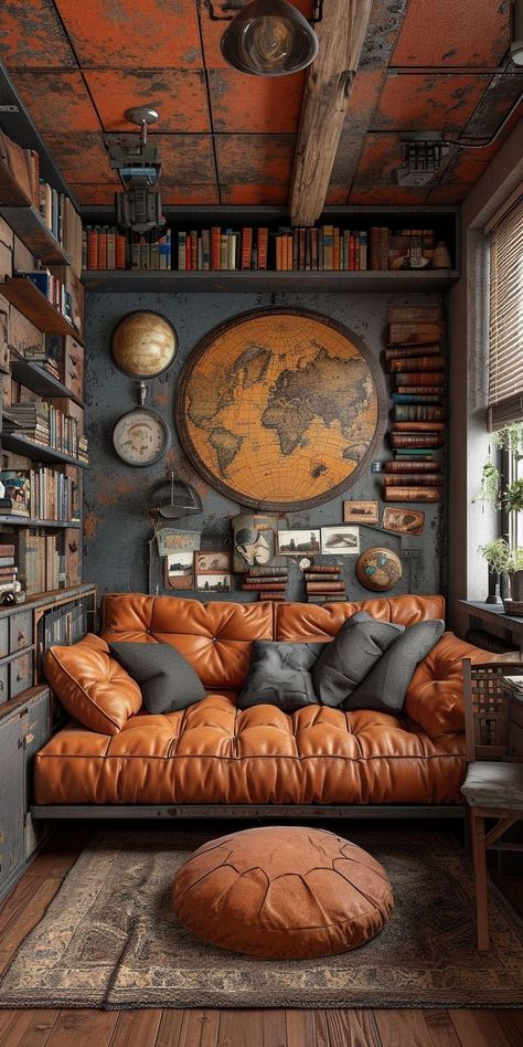 Lots Of Books, Home Library Design, Library Design, Dream House Interior, Home Library, Dream House Decor, Interior Ideas, Dream Home Design, Home Fashion