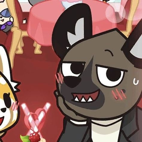 Matching Pfp Aggretsuko, Aggretsuko Matching Icons, Retsuko And Haida Matching Icons, Tokidoki Matching Pfp, Haida And Retsuko Matching Pfp, Aggretsuko Matching Pfp, Haida And Retsuko, Retsuko X Haida, Comedy Pictures