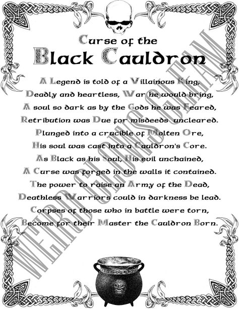 Black Magic Spell Book, Satanic Rules, Spell Book Pages, Rhyming Couplet, Hocus Pocus Spell Book, Dark Spells, How To Control Emotions, Black Cauldron, The Cauldron