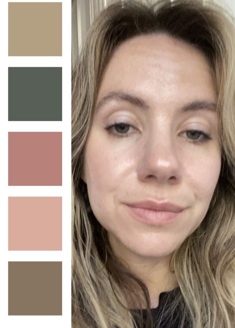 Face Color Palette, Color Palette Instagram, Zyla Colors, Blonde Hair And Blue Eyes, Soft Autumn Color Palette, Autumn Color Palette, From Tiktok, Color Picker, Fall Color Palette