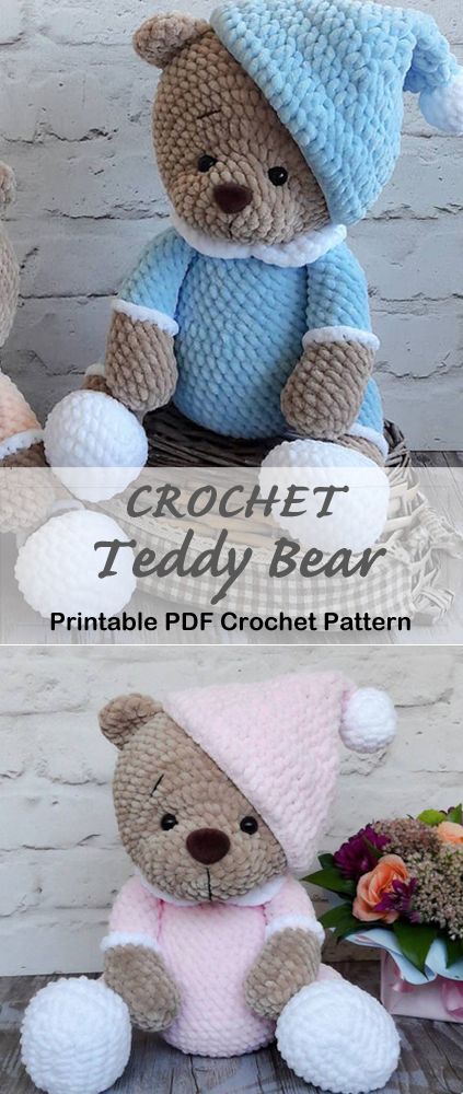 teddy bear crochet patterns - crochet pattern pdf - stuffed teddy bear toy -amorecraftylife.com amigurumi #crochet #diy #crochetpattern #amigurumi Crochet Teddy Bear With Clothes Pattern Free, Crochet Teddy Clothes Free Pattern, Amigurumi Teddy Bear Pattern, Crochet Sleepy Bear, Crochet Teddy Bear With Clothes, Crochet Plush Teddy Bear Pattern Free, Crochet Bear With Clothes, Free Crochet Teddy Bear Pattern, Crochet Teddy Bear Clothes