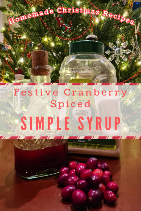 Add a burst of holiday flavor to your celebrations with our homemade Festive Spiced Cranberry Simple Syrup! Elevate your cocktails, mocktails, and festive recipes with this delightful blend of fresh cranberries, warm spices, and a touch of sweetness. Perfect for seasonal sips and entertaining. Get the recipe now and make your Christmas gatherings unforgettable! #HomemadeSyrup #FestiveFlavors #CranberrySpice #HolidayCocktails #Christmasrecipe Cranberry Rosemary Simple Syrup, Christmas Syrup Recipe, Spiced Cranberry Simple Syrup, Christmas Simple Syrup, Holiday Simple Syrup, Cocktail Simple Syrup, Spiced Simple Syrup, Cocktails For Fall, Cranberry Mimosas