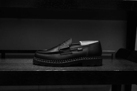 ORSAY/GRIFF NOIRE-LISSE NOIR | Paraboot Michael Le, Loafers, France, Pendant