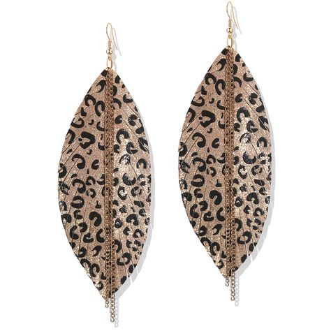 PRICES MAY VARY. ❤️Lightweight faux leather Leaf Design➤ The tassel leaf styles make leather earrings more special, elegant, eye-catching and let you easy stand out in the crowded of people, showing your own taste and personality ❤️Material➤ Made of high quality faux leather, soft and lightweight, comfortable to wear; Hook is made of iron, nickel free, suit for sensitive ears ❤️Wide Application➤ The leather dangle earrings perfect for women and fit a variety of occasions, such as daily wear, dat Baby Headband Sizes, Headband Sizes, Glitter Leaves, Leaf Earring, Leather Leaf, Color Earrings, Earring For Women, Baby Headband, Leather Fringe