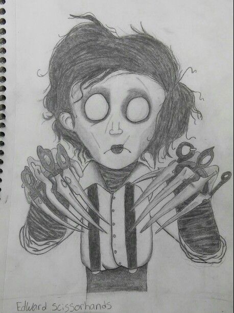 Edward Scissorhands Edward Scissorhands Drawing, Edward Scissorhands Sketch, Tim Burton Edward Scissorhands Drawing, Edward Scissorhands Cartoon Drawing, Edward Scissorhands Cartoon, Edward Scissorhands Black And White, Edward Scissorhands Sticker, Tim Burton Drawings, Edward Scissorhands