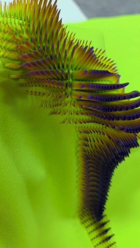 ABI 3D | 3D Printing on fabric for fashion and design ASMR | Instagram 3d Textiles, 3d Printed Fabric, Textile Technology, Fashion And Design, Textile Prints, 3d Printing, Printing On Fabric, Textiles, Fabric