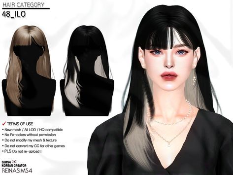 The Sims Resource - ILO hair Sims 3 Cc Hair Female, Sims 4 Cc Beach Waves Hair, Skunk Hair Sims 4 Cc, Sims 4 Cc Tsr Hair, Sims Cc Hairstyles, Sims Hair Cc Alpha, Girl Hair Sims 4 Cc, Sims 4 Cc Hair Thesimsresource, Sims 4 Girl Hair Cc