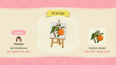 Acnh Pattern, Qr Codes Animal Crossing, New Animal Crossing, Animal Crossing Game, All About Animals, Orange Fruit, Animal Crossing Qr, New Leaf, Flag Design