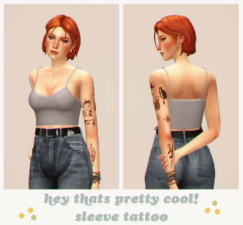 Sims 4 Nails, Sims 4 Tattoos, Sims 4 Body Mods, Sims 4 Cc Skin, 4 Tattoo, Sims 4 Characters, Sims 4 Mm, Sims 4 Cc Packs, Best Sleeve Tattoos